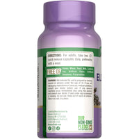 Thumbnail for Nature's Truth Black Elderberry Capsules | 100 Count | Super Concentrated Sambucus Extract | Non-GMO and Gluten Free Supplement