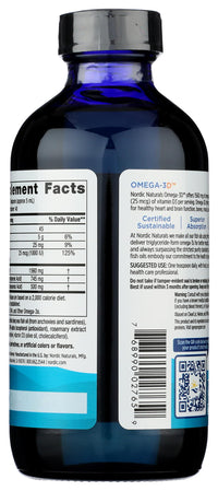 Thumbnail for Nordic Naturals, Omega 3 D Lemon, 8 Fl Oz