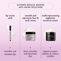 Thumbnail for philosophy ultimate miracle worker multi-rejuvenating nighttime serum-in-cream face moisturizer - with retinol - targets all major signs of aging including fine lines & wrinkles - 2 fl oz