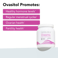 Thumbnail for Theralogix Ovasitol Inositol Powder - 90-Day Supply - Myo-Inositol & D-Chiro Inositol for Hormone Balance & Ovarian Function Support* - NSF Certified - 400 g (180 Servings)