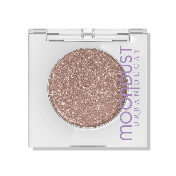 URBAN DECAY 24/7 Moondust Glitter Eyeshadow Single - Sparkly Eye Glitter Makeup, Long-lasting, Highly Reflective Shimmer, Eye Shadow Topper, Space Cowboy (Champagne Gold Silver Sparkle) - 0.06 oz