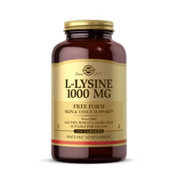 Thumbnail for Solgar L-Lysine 1000 mg, 250 Tablets - Enhanced Absorption and Assimilation - Promotes Integrity of Skin and Lips - Collagen Support - Amino Acids - Non-GMO, Vegan, Gluten Free - 250 Servings
