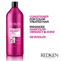 Thumbnail for Redken Extend Magnetics Conditioner | For Color Treated Hair | Protects Color & Adds Shine | With Amino Acid | Sulfate Free | 33.8 Fl Oz