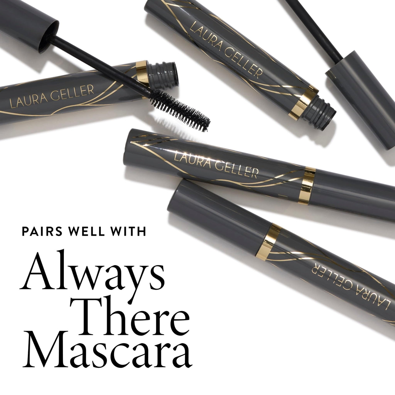 LAURA GELLER NEW YORK Swipe-n-Line Dual-Ended Eyeshadow + Eyeliner - Earthy (Taupe-Green/Warm Green) - Cream Eyeshadow & Smooth Glide Eyeliner - Waterproof & Crease-free Color