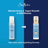 Thumbnail for SheaMoisture Manuka Honey & Yogurt Smooth & Hold Multi-Styling Hair Mousse for Nourishment 7.5 fl oz