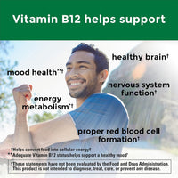 Thumbnail for Nature Made Vitamin B12 1000 mcg, Dietary Supplement For Energy Metabolism Support, 75 Time Release Tablets, 75 Day Supply