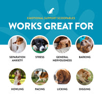 Thumbnail for NaturVet Scoopables Emotional Support for Dogs - Daily Calming Aid Promotes 24/7 Normal, Calm Behavior - Hickory Smoked Bacon Flavored | 11oz Bag