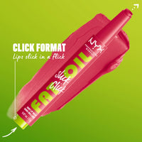 Thumbnail for NYX PROFESSIONAL MAKEUP Fat Oil Slick Click, Lightweight, Buildable, Pigmented Vegan Lip Balm - Double Tap