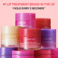 Thumbnail for LANEIGE Dreamy Lip Kit: Lip Sleeping Mask Berry, Sweet Candy, Mango, and Peach Iced Tea, Nourish, Hydrate, Vitamin C, Shea Butter, Coconut Oil