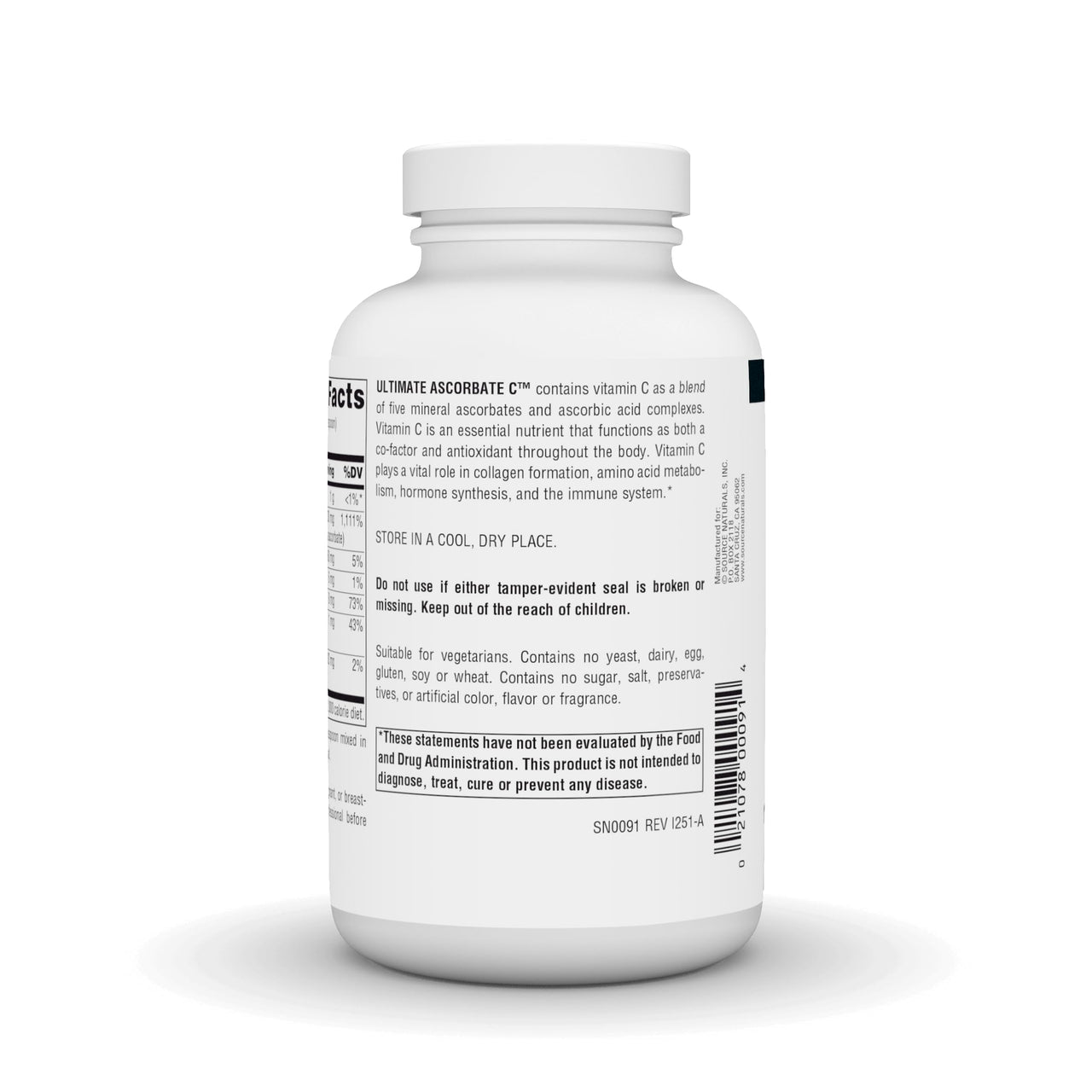 Source Naturals Ultimate Ascorbate C, 8 oz - Powder
