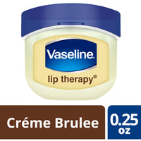Thumbnail for Vaseline Lip Therapy Crème Brûlée Mini 4-Pack – Moisturizing Lip Balm for Deliciously Kissable Lips, 0.25 Oz Ea