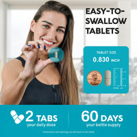 Thumbnail for Electrolytes - Electrolyte Tablets with Magnesium, Sodium, Potassium, Chloride, Vitamins D3 & B6, Kelp Powder - Salt Pills - Made in USA - Oral Tablets as Capsules - Vegan & Keto Friendly - 120 Tabs
