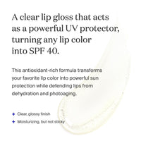 Thumbnail for Supergoop! Lipscreen Shine SPF 40, 0.34 fl oz - Water-Resistant Clear Lip Gloss - Broad Spectrum SPF Lip Balm with Grape Seed Extract, Sunflower Seed Oil & Kelp Extract - Non-Sticky Formula