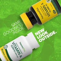 Thumbnail for NaturesPlus Vitamin A 10,000 IU - 90 Water-Dispersible Tablets - Vision, Skin & Immune Health Support - 90 Servings