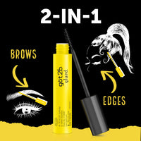 Thumbnail for got2b Glued 2-in-1 Brow Gel & Edge Control, 0.54 Fl Oz, Strong Hold Styling Eyebrow Gel and Hair Mascara for Flyaways and Frizz with Castor Oil, Sweat-Resistant with Quick Dry, Clear Finish