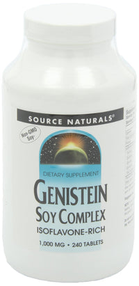 Thumbnail for Source Naturals Genistein Soy Complex 1000 mg - 240 Tablets