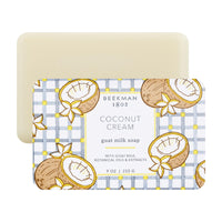 Thumbnail for Beekman 1802 Coconut Cream Goat Milk Soap - Scented - 9 oz - Cleanses, Nourishes & Hydrates - Certified Microbiome Friendly - No Irritation - Good for Sensitive Skin