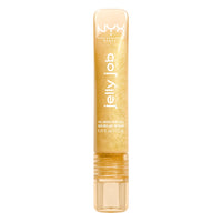 Thumbnail for NYX PROFESSIONAL MAKEUP Jelly Job Lip Gloss, Lip Tint Gloss with Full-Bodied, Smoothing, and Hyper-Glossy Shine - Glow Job (Gold Shimmer)