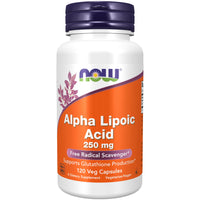 Thumbnail for NOW Foods Supplements, Alpha Lipoic Acid 250 mg, Supports Glutathione Production*, Free Radical Scavenger*, 120 Veg Capsules