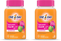Thumbnail for ONE A DAY Teen for Her Multivitamin Gummies, Gummy Multivitamins with Vitamin A, C, D, E and Zinc for Immune Health Support, Physical Energy & More, 60 Count (Pack of 2)