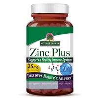 Thumbnail for Zinc Plus + Vitamins for Adults - 25mg of Immune Support with B6 60 Veg Capsules - Vegan, Gluten-Free, Cruelty-Free Zinc Piclonate | Immune Support