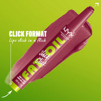 Thumbnail for NYX PROFESSIONAL MAKEUP Fat Oil Slick Click, Lightweight, Buildable, Pigmented Vegan Lip Balm - Thats Major