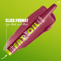 Thumbnail for NYX PROFESSIONAL MAKEUP Fat Oil Slick Click, Lightweight, Buildable, Pigmented Vegan Lip Balm - Thats Major