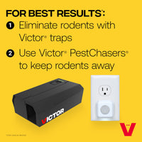 Thumbnail for Victor PestChaser Indoor Ultrasonic Rodent Repellent with Nightlight - 3 Pack Rodent Repeller Mouse Deterrent Plug In Devices - Repels Mice Indoors - M753K