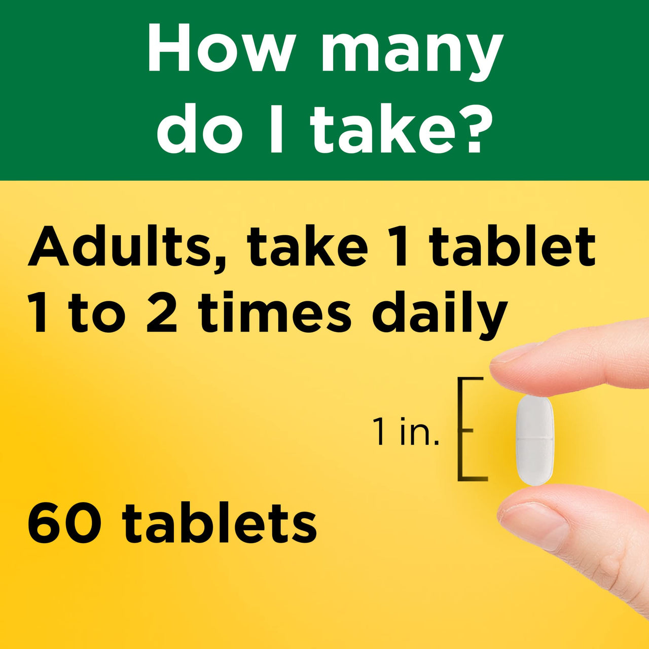 Nature Made Calcium 600 mg with Vitamin D3, Dietary Supplement for Bone Support, Calcium Supplement for Bone Health, 60 Tablets