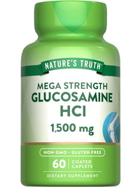 Thumbnail for Nature's Truth Glucosamine HCI 1500mg | 60 Caplets | Mega Strength | Non-GMO & Gluten Free Supplement