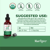 Thumbnail for MaryRuth Organics Iodine Liquid Drops | Potassium Iodide | 1 Year Supply | 450 Servings | Thyroid Health | USDA Organic| Vegan | Non-GMO | Gluten Free | 1 Fl Oz
