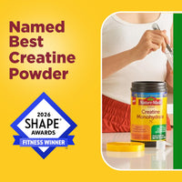 Thumbnail for Nature Made Micronized Creatine Monohydrate Powder 5 g per Serving, Unflavored Drink Mix Powder, Muscle Support, 450 g, 90 Day Supply