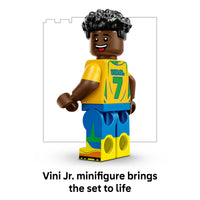 Thumbnail for LEGO Editions Vini Jr. – Soccer Highlights - Building Set for Boys & Girls, Ages 10+ - Collectible Soccer Gift W/Plaque - Kids Bedroom or Shelf Decor - 43027
