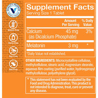 Thumbnail for The Vitamin Shoppe Melatonin - Sleep Support, Restful Sleep & Healthy Sleep Cycle, Natural Sleep Aid (120 Tablets)