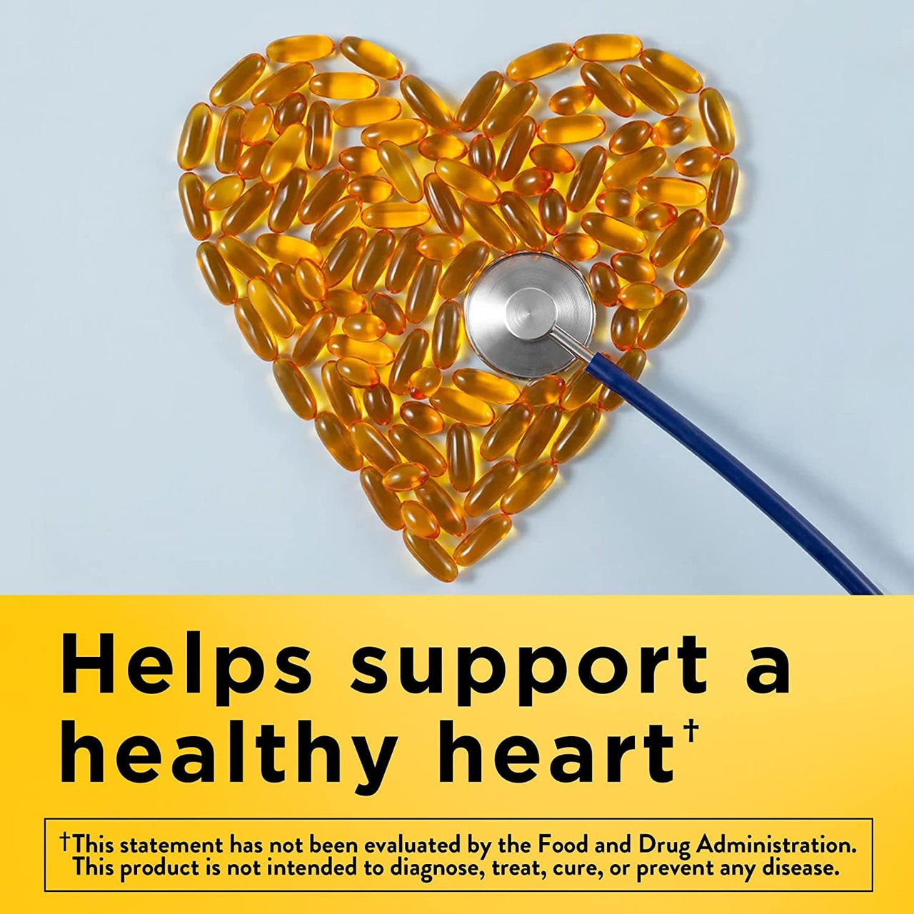 Nature Made F.ish Oil 1000 mg, Omega 3 Supplement for Heart Healths, 90Softgels,.