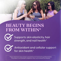 Thumbnail for Doctor's Best Womens Hair, Skin & Nails with OptiMSM + KeraGLO, Comprehensive Beauty Support, Non-GMO, Gluten Free 60 Veggie Caps