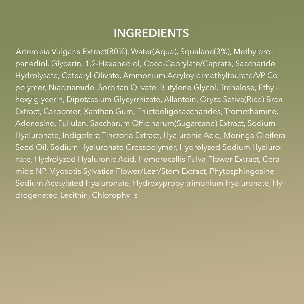 APRILSKIN Artemisia Squalane Hydra Gel Cream | Dry, Sensitive, Acne-Prone Skin | Vegan, Cruelty Free, Low pH, Soothing & Firming up | 50 ml | No sulfates and Artificial Fragrance