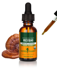 Thumbnail for Herb Pharm Reishi Mushroom Extract Immune System Builder - 1 Ounce
