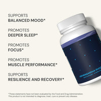 Thumbnail for Blueprint Bryan Johnson Ashwagandha & Rhodiola Supplement – 120mg Ashwagandha + Rhodiola Root – Daily Adaptogen Capsules for Stress Support, Mood Balance, Energy & Focus – 30 Vegan Capsules