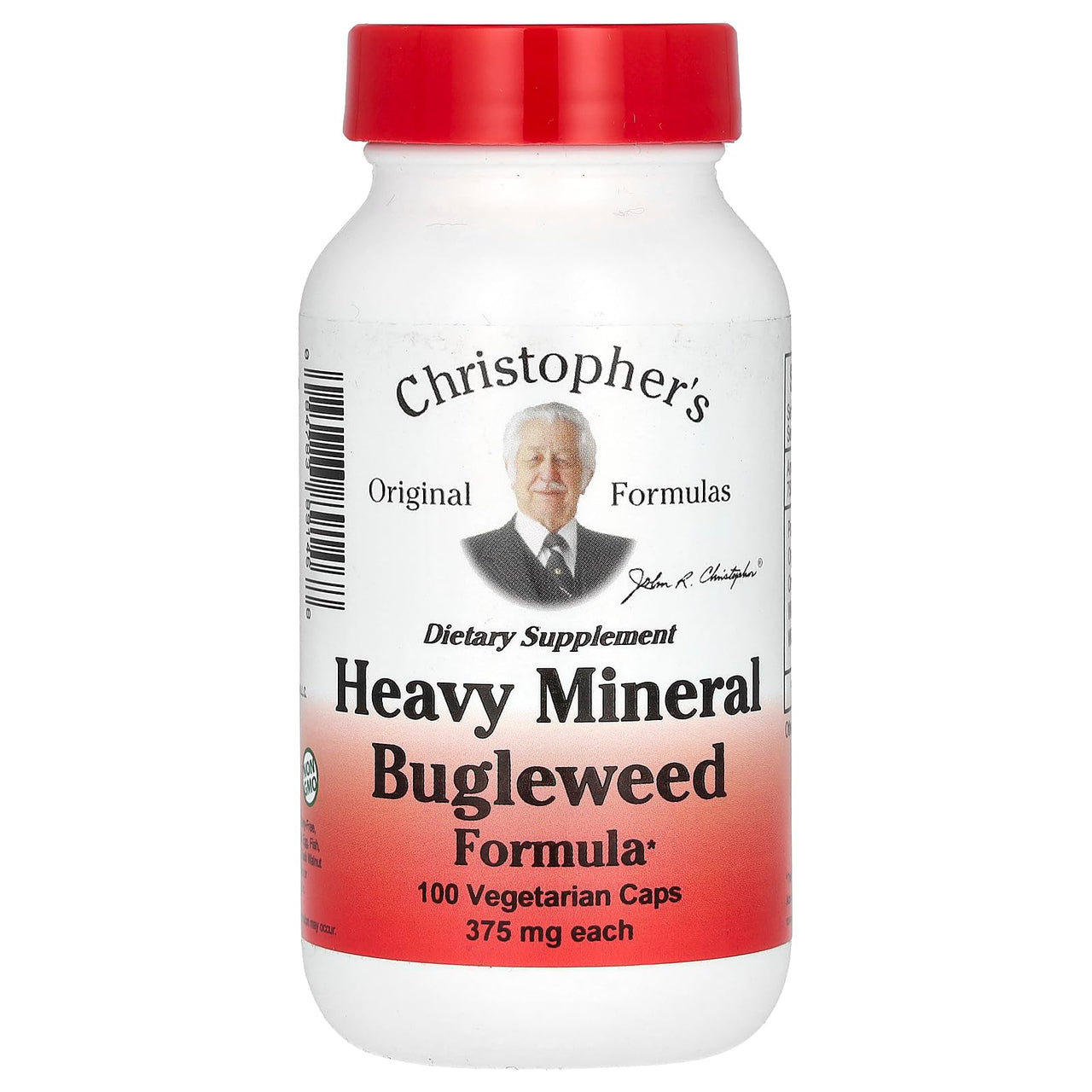 Dr. Christopher's Formulas Heavy Mineral Bugleweed Formula - 400 mg - 100 Caps