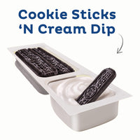 Thumbnail for Handi-Snacks OREO Cookie Sticks 'N Creme Dip Snack Packs, 20 Snack Packs