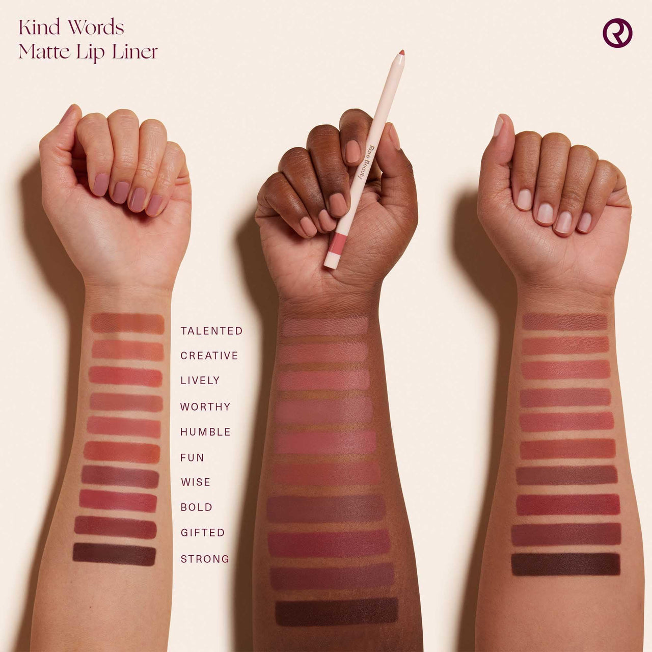 Rare Beauty by Selena Gomez Kind Words Lip Liner Wise