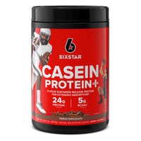 Thumbnail for Six Star Casein Protein Powder Elite Casein Protein Powder Slow-Digesting Micellar Casein Protein Powder for Muscle Gain Triple Chocolate Protein Powder, 2 lbs (26 Servings) (Package May Vary)