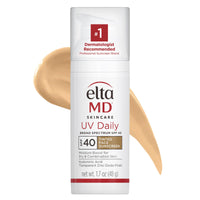 Thumbnail for EltaMD UV Daily Tinted SPF 40 Face Sunscreen Moisturizer with Zinc Oxide, Tinted Daily Face Moisturizer with SPF, Sunscreen for Dry Skin,1.7 oz Pump