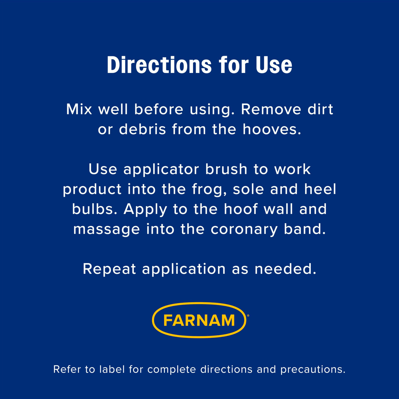Farnam Rain Maker Triple Action Hoof Moisturizer & Conditioner, Protection Against Dry Weather, Cracks, Splits, Contracted Heels, 32 fl oz