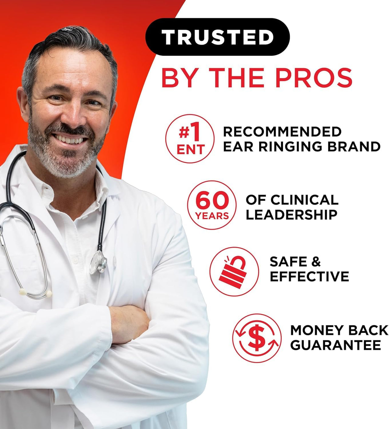 Lipo Flavonoid Ear Ringing - Doctor-Recommended for Ringing Ears – Clinically Proven Lemon Bioflavonoid Complex with Vitamins C, B1, B2, B6, B12, & Calcium - 100 Caplets