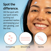 Thumbnail for grace & stella Award Winning Pore Strip - Pimple Patches for Face - Hydrocolloid Acne Patches - Absorbs Zits, Reduces Redness - Cute Patches Dermatologist-Tested, Vegan (Multishape, 72 Count)