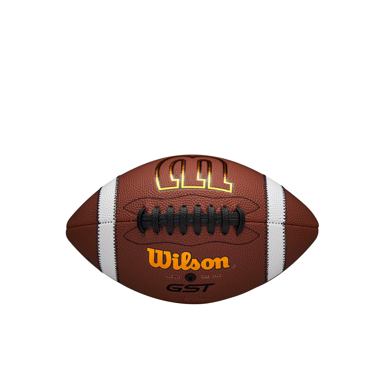 WILSON GST SpeedSkin Football - Brown, Peewee Size