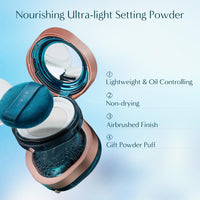 Thumbnail for FLORASIS · Fairy Peach Blossom Ultra-light Setting Powder 01 Snow(Porch Window Edition)