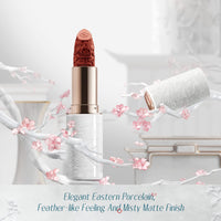 Thumbnail for FLORASIS Blooming Rouge Porcelain Lipstick M217 Intoxicating Red Glaze